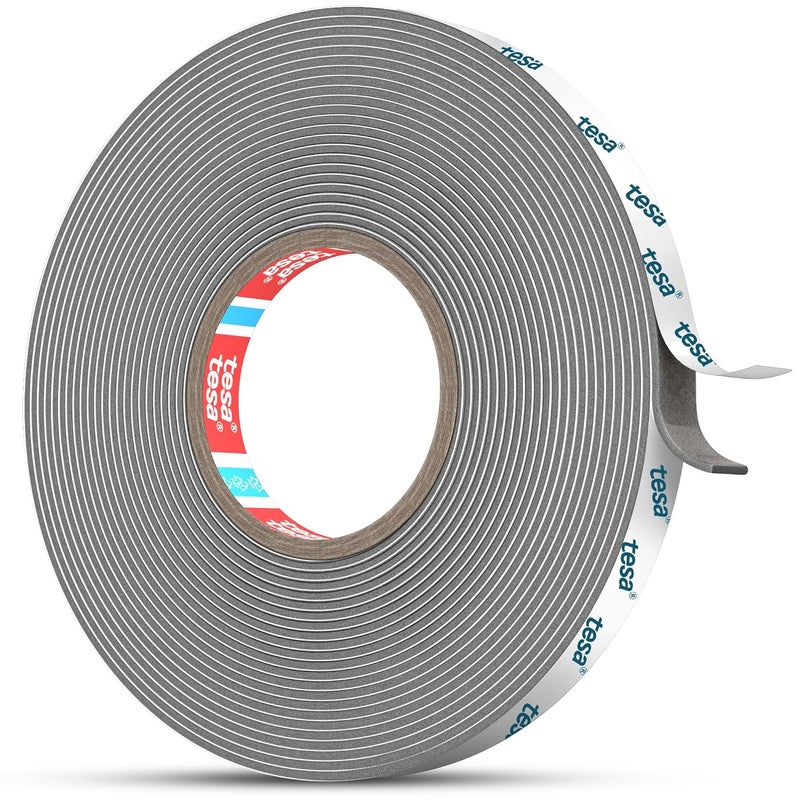 EMITEVER Tesa Double Sided Tape Heavy Duty 0.4in x 36ft 68211, Adhesive Mounting Tape Waterproof, Strong Foam Tape for Walls, Extreme Temp Resistant No Residue Removal Two Sided Tape for Auto, Home, Office - Image 1